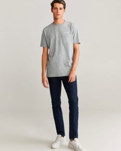 Pocket cotton T-shirt